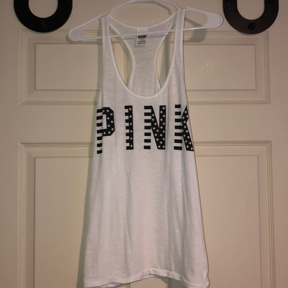 Victoria Secret Pink American Flag Tank Top